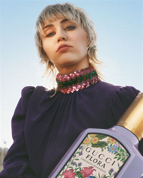 who does the gucci flora advert|miley cyrus for gucci flora.